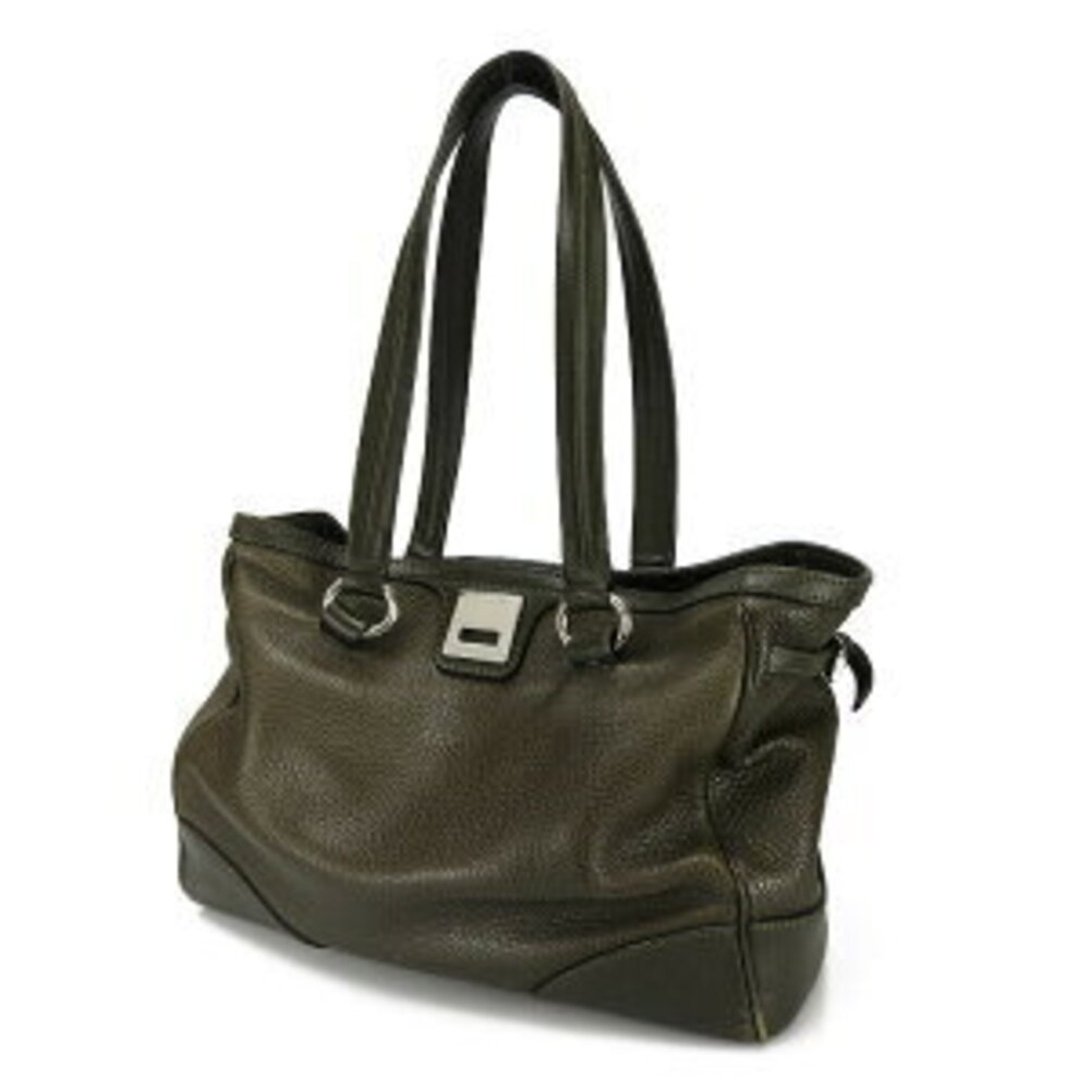 Celine Tote Bag Moss Green Leather - Picture 2 of 9